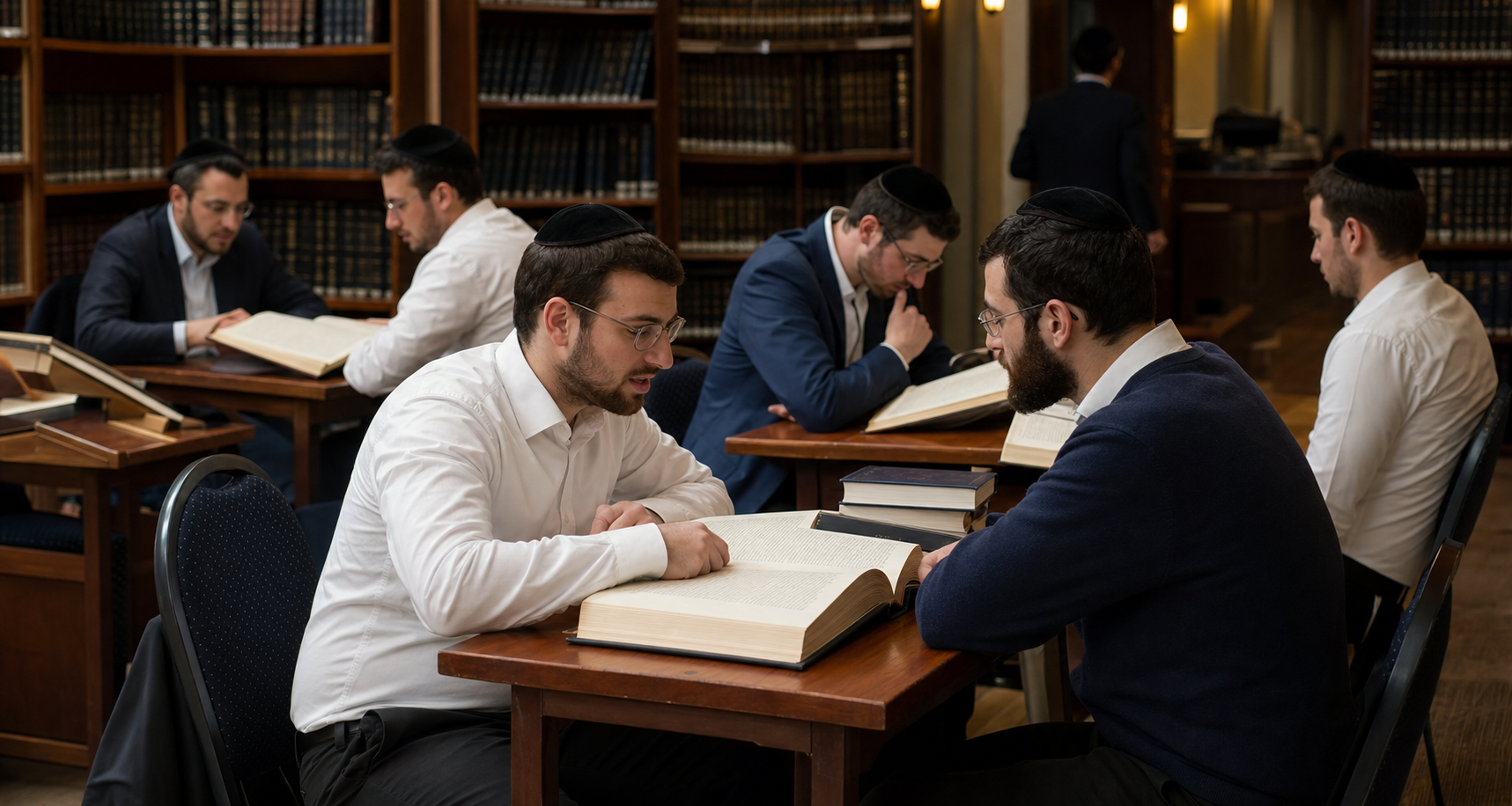 Avrekhim étudiant au Kollel
